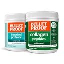 Bulletproof Duo Kit | 피부, 뼈, 관절을 위한 콜라겐 펩타이드 단백질 분말 – 18g Protein, 17.6 Oz & InnerFuel Prebiotic Fiber Powder for Gut, Gas Relief, Digestive Health and Immune Support