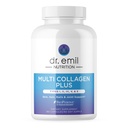 DR. EMIL NUTRITION Women's Multi Collagen Pills | 콜라겐은 모발, 피부, 네일, & 관절을 지원합니다 | Hydrolyzed Collagen Supplements 타입 I, II, III, V & X | 180 캡슐