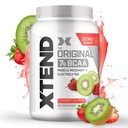 Xtend XTEND 본래 BCAA 분말 7g BCAA와 2.5g L 글루타민, 설탕 남자 & 여자를 위한 아미노산을 가진 자유로운 포스트 운동 근육 회복 음료, 90의 서빙