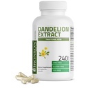 Bronson Dandelion 뿌리 높은 효능 보충, 지원 전체 좋은 건강 & 웰빙, 전통 Diuretic 허브 - 비 GMO, 240 채식 캡슐