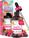 Zahler - Kidophilus Liquid Drops Probiotics for Kids (4 Fl Oz) 공인 Kosher Kids Probiotics for Healthy Digestion & Immune Support - 과일 펀치 맛 어린이 Probiotic Drops 보충