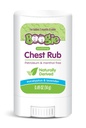 Boogie Chest Rub Stick for Soothing Relief, Petroleum-Free, USDA Organic, Naturally Derived, Soothing Eucalyptus 및 Lavender, 0.49 oz (팩 1)