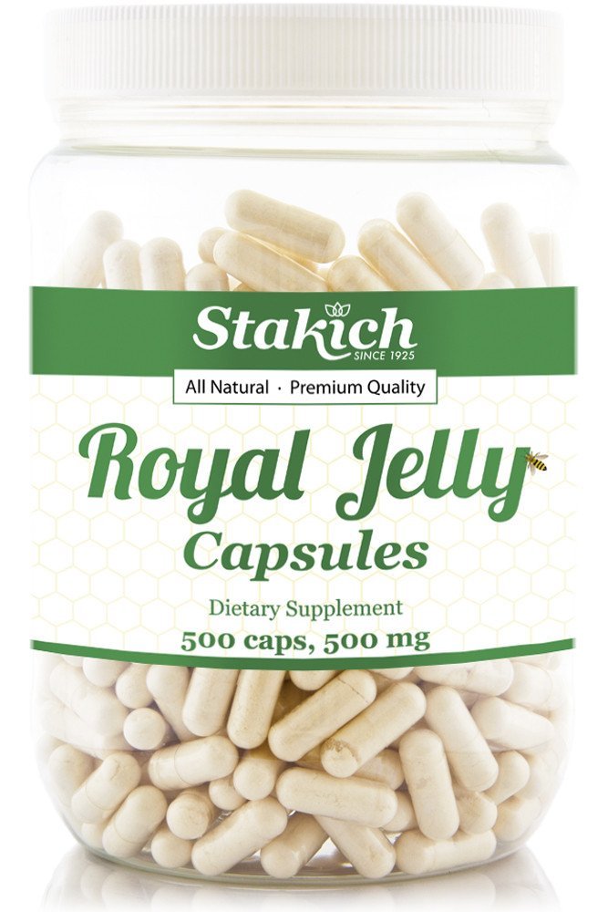 Stakich 500 mg 캡슐 (로얄 젤리 캡슐 500 mg (500 조사))