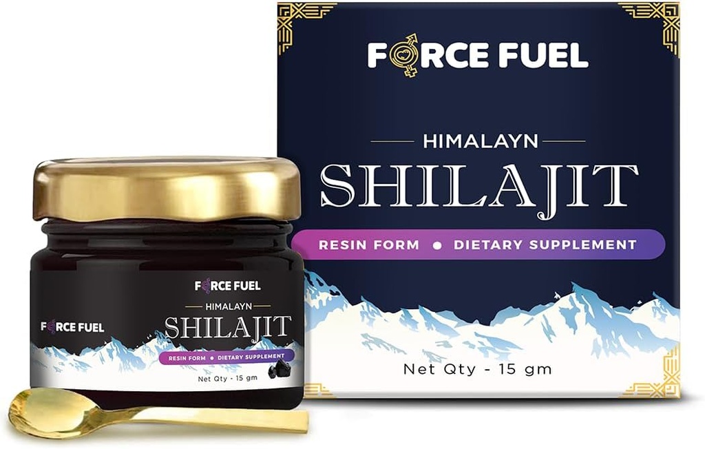 Shilajit 순수한 Himalayan 유기 Shilajit 수지 - 남자와 여자를 위한 금 급료 100% 보충교재 - 85+를 가진 자연적인 Shilajit 수지 무기물 & 초점, 에너지 & Immunity-30 일 공급을 위한 Fulvic 산