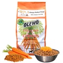 Olewo Original Carrots for Dogs – Perfect Poop, Picky Eaters, Natural Skin & Coat Support, Multivitamin, Digestive & Gut Health, 1 lb에 대한 Probiotics를위한 섬유