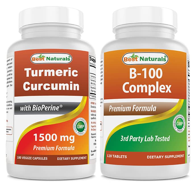 심황 쿠르쿠민 1500mg & B-100 복합 단지