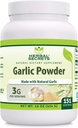 허브 시크릿 마늘 분말 보충 | 서빙 당 3 Mg | 16 Oz (454 G) | 비 GMO | 글루텐 프리 | 미국