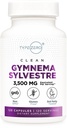 유형 Zero Clean Gymnema Sylvestre 캡슐 (120 서빙, 3,500 MG 상당) - 비 GMO, 글루텐 무료