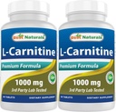 제일 자연적인 L 카르니틴 1000mg 60 정제 (60의 조사 2)의 포장)