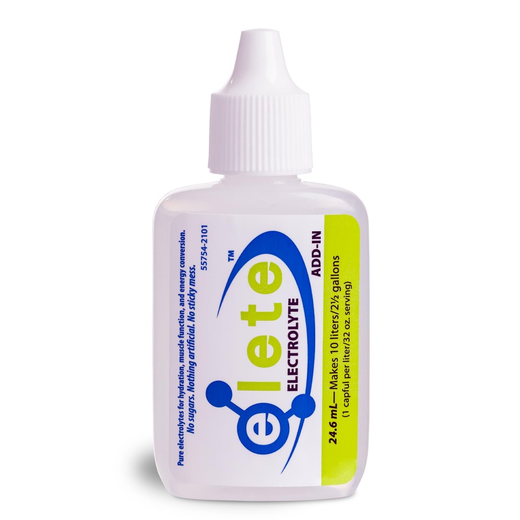 elete – Electrolyte Add-In – 1 포켓 병 – 4 Essential Electrolytes Concentrate – 모든 자연 – 스포츠 음료에 어떤 음료를 변환 – 24.6mL