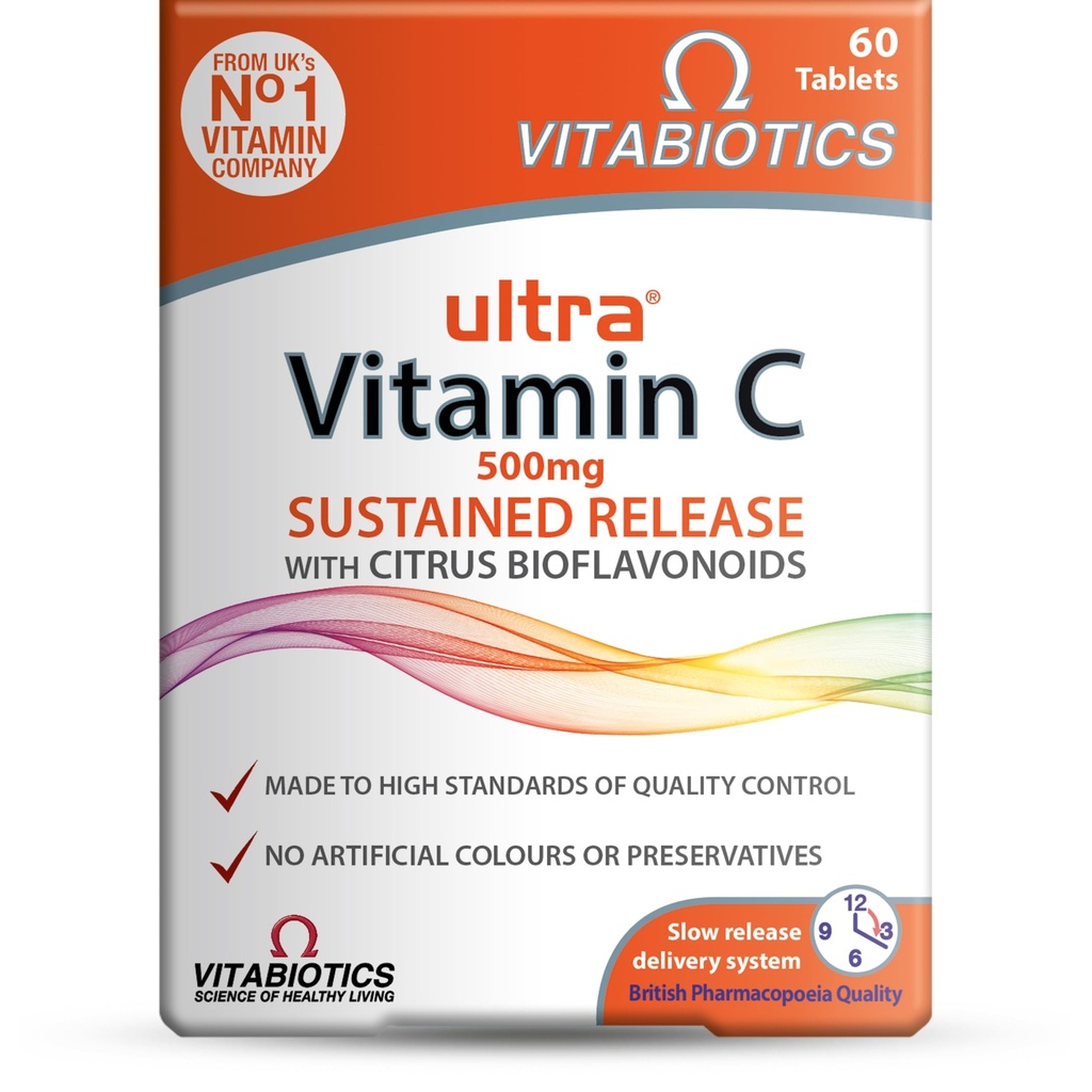 Vitabiotics - 울트라 비타민 C - 60 정제