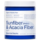 Acacia 섬유 분말을 가진 근본적인 더미 유기 Sunfiber Prebiotic 섬유 (partially Hydrolyzed Guar Gum/PHGG) - 글루텐 자유로운, 비 GMO & Unflavored 수용성 섬유 (7.4 oz)