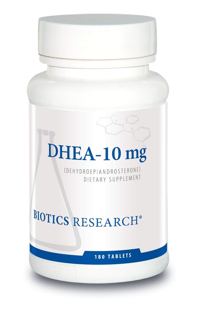 생물 연구 DHEA 10 밀리그램 Hormonal 균형, Metabolism, 개량된 계류 및 전망, 나이 Gracefully, 건강한 긴장 응답, 180의 정제
