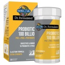 Life Dr. Formulated Pre, Post & Probiotics 100 Billion CFU 한 번 매일 3-in-1 Probiotics, Prebiotics & Postbiotics 여성과 남성을위한 보충 – 추가 강도, 30 일 공급