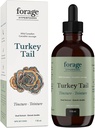 사용법 Hyperfoods- 본래 캐나다 야생 터키 꼬리 버섯 Superfood 액체 보충교재 추출물 Tincture, Vegan, 비 GMO, 면역 체계 및 Gut 건강 지원, 118ML