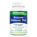 효소 과학 효소 방어 프로, 60 캡슐-Immunity 지원 보충교재 – 비타민 D3, L-Lysine, 칼슘 및 Protease–Enzyme 소화 지원 – 면역 체계로 공식화