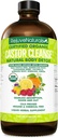RejuveNaturals 피마자 CleanseTM - USDA 유기 피마자 기름, 클로렐라, Spirulina, 웰니스를 위한 뿌리 & 녹색, 소화 지원, 매일 균형. 여자 & 남자를 위한 3 달 공급 Gut Cleanse Detox - 16oz.