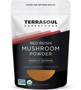 Terrasoul Superfoods 유기 Reishi 버섯 분말 (4 : 1 추출물), 5.5 Oz, Immune 지원, 스트레스 완화, 더 나은 수면, 적응성 버섯의 힘