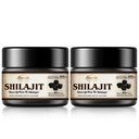 Shilajit 순수한 Himalayan 유기 Shilajit 수지 - 600mg 최대 힘 85+ 추적 무기물 & 에너지, 면역 지원, 30 그램 (2 팩)를 위한 Fulvic 산을 가진 자연적인 유기 Shilajit 수지