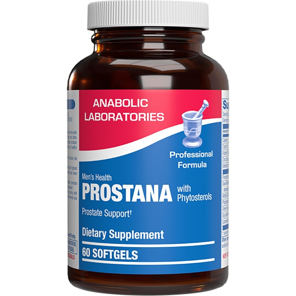 Prostana Prostate Health Supplement for Men - Beta Sitosterol의 임상식 초본 복합체는 전립선 지원을위한 Palmetto와 호박 씨앗 오일을 보았습니다 - 미국 - 1 개월 공급