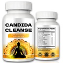 Candida Cleanse - Gut & Colon 지원, 고급 공식 - Oregano 잎, Wormwood, 검은 호두, Caprylic 산