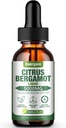 1 팩 5000MG Citrus Bergamot 액체 하락은 높은 Cholesterol-Soursop, 빨간 효모 밥, 올리브 잎 - 모든 자연의, 건강 지원, 면역 지원, 심장 건강 & 산화를 억제하는, 2개 Fl Oz를 위한 보충합니다
