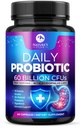 Probiotics 60 Billion CFU - 10 Strains + Digestive Enzymes & Prebiotics - 여성 및 남성을위한 최고의 Probiotics, 면역, 구트 건강, 갑상선 변비, Diarrhea, 가스 및 Bloating - 60 캡슐