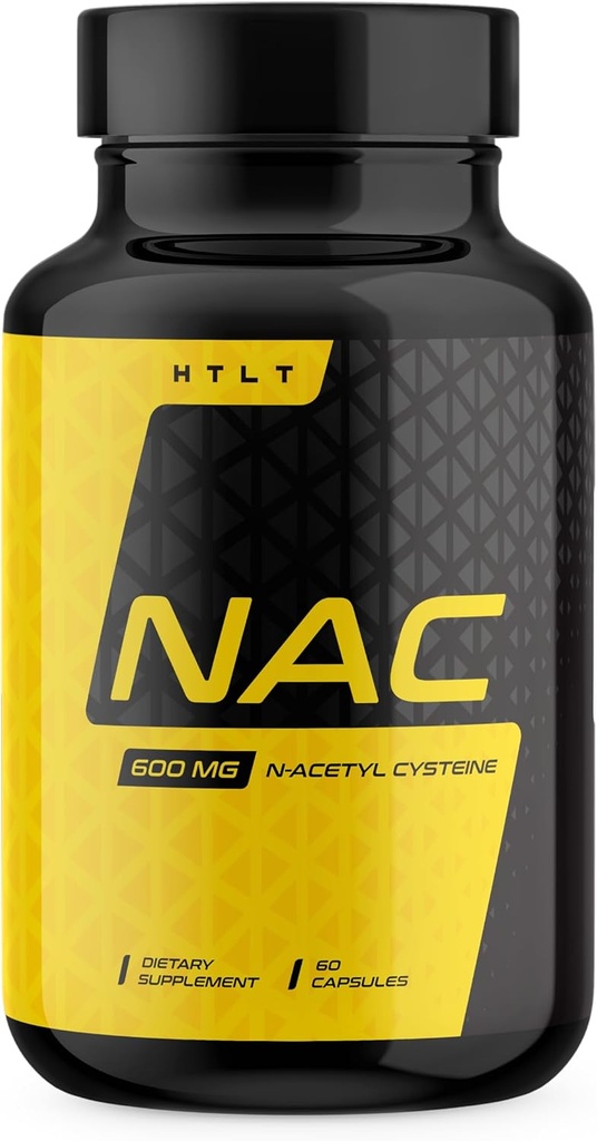 NAC by HTLT | 서빙 당 N-Acetyl Cysteine의 600 mg | 간병 지원 | (60 캡슐)