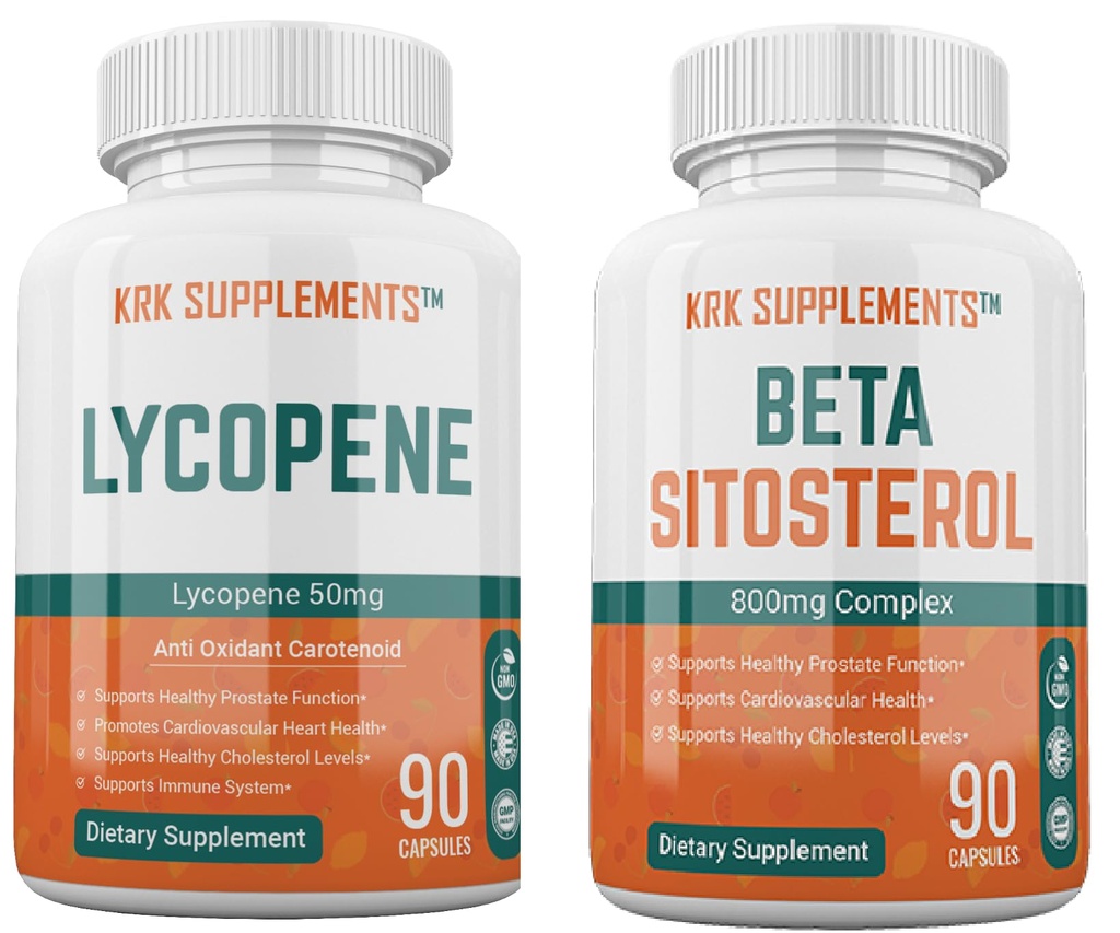 beta Sitosterol와 Lycopene의 결합을 묶으십시오