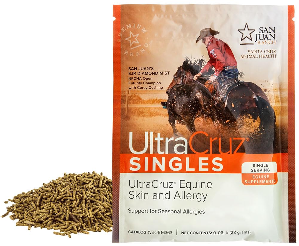 UltraCruz® Equine 피부와 알레르기, 120 싱글