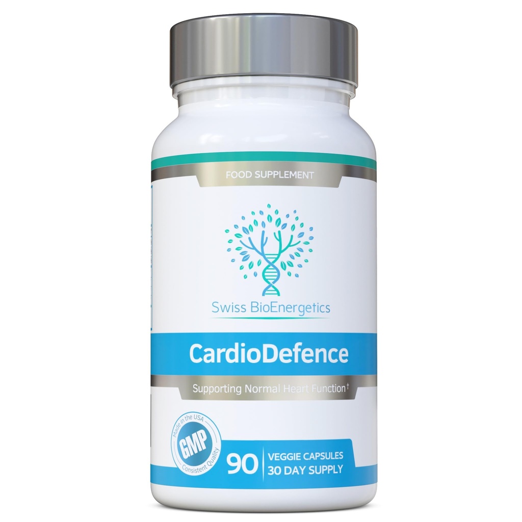 CardioDefence – 90 캡슐 – CoQ10, D-Ribose, Acetyl L-Carnitine, B 비타민 및 MCT의 정확한 균형은 심장의 정상적인 기능에 기여하고 피로와 피로를 줄이기 위해