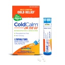 Boiron ColdCalm Sneezing, Runny Nose, Nasal Congestion 및 Sore Throat - 2 카운트 (160 펠릿)
