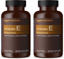 성분 비타민 E, 400 IU, 100 Softgels, 공급의 100 일 (포장 5 월병) (포장 2)