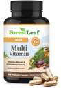 ForestLeaf Daily Vitamin Multivitamin for Men, Multi-Vitamin for Men - Mens Multivitamins & Multiminerals 보충 | 건강, 장수 및 에너지에 필요한 모든 필수 비타민 | 60 Veg Caps