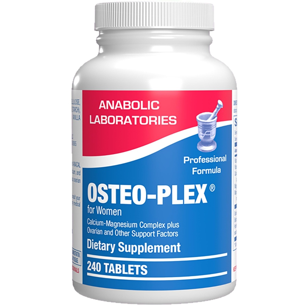 Osteo-Plex Bone Health Supplement for Women - 마그네슘 칼슘 비타민 D3 및 Trace Minerals Complex를 가진 임상 공식 뼈 힘 보충교재 - 삼키기 Gentle 정제에 쉬운 - 240 조사