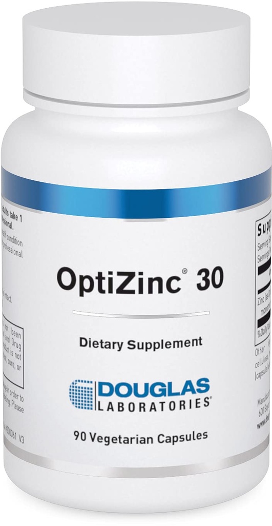 Douglas Laboratories Opti 아연 30 mg. | 아연 Monomethionine 지원 면역 기능 및 건강한 피부 | 90 캡슐