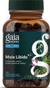 가이아 허브 남성 리비도 - Saw Palmetto, Horny Goat Weed, Maca & Oats와 초본 보충 - 남성을위한 Stamina, Vitality & 호르몬 균형 - 120 Vegan Liquid Phyto-Capsules (30 일 공급)
