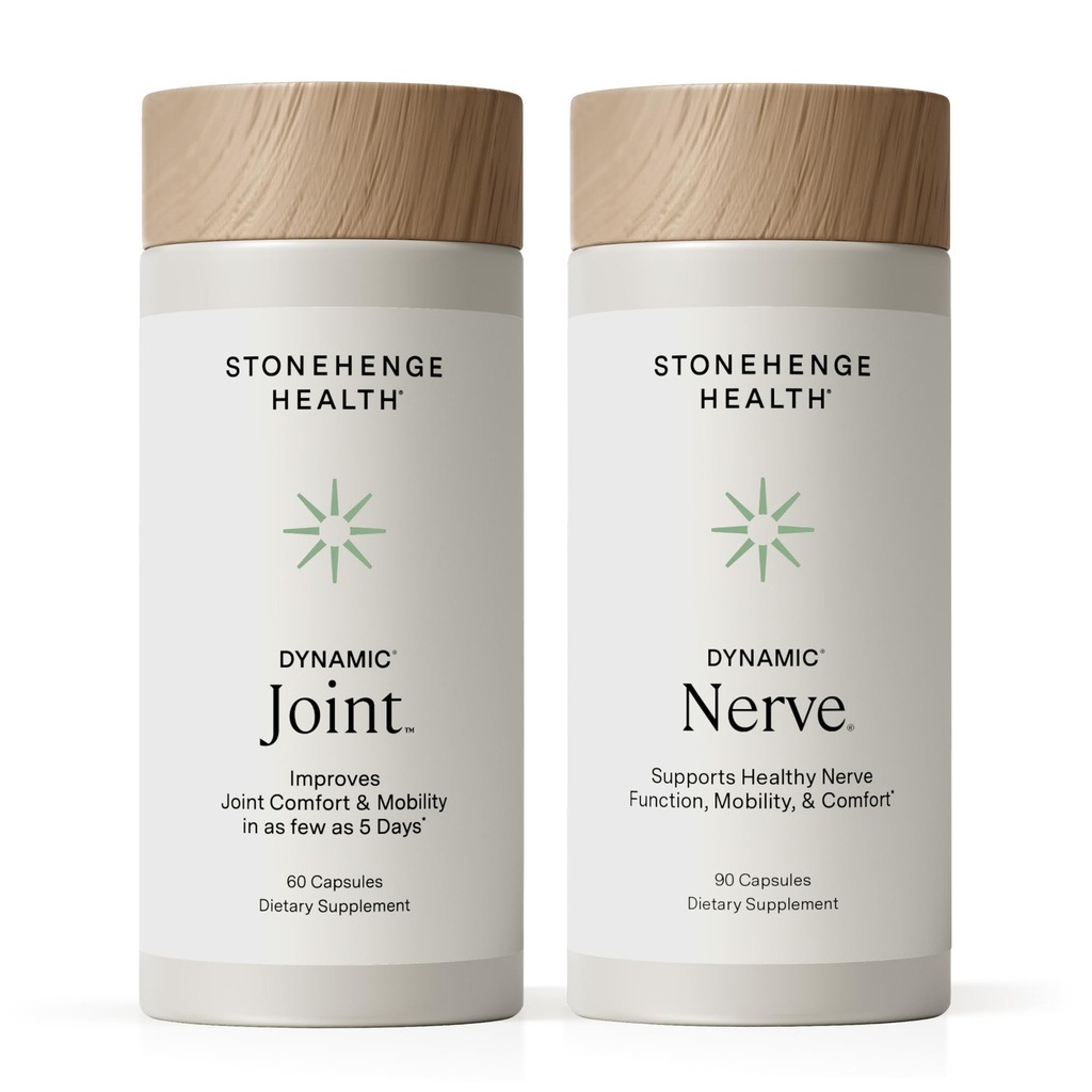 Stonehenge 건강 동적인 합동 & 동적인 Nerve 뭉치 보충교재 지원: 합동 불편, 뻣뻣함, 지원 안락, Tingling, numness, 불타는, 합동 건강
