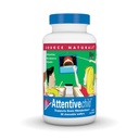 Source Naturals Attentive Child - 활성 어린이를위한 건강한 인지 영양소 - DMAE, 마그네슘, 아연 및 포도 씨앗 추출물과 Focus & Attention - 60 Chewable Wafers.