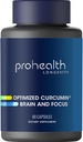 ProHealth 최적화 쿠르쿠민 뇌 및 초점 (60 캡슐)