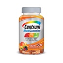 Centrum Multivitamin Gummy for Adults 50 Plus, 분류 된 맛, 과일, 120 조사