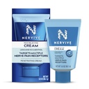 Nervive 고통 구호 크림, 최대 힘 Toes, 발, 손가락, 손, 다리 & 팔, 3.0oz를 위한 리도카인과 Menthol를 가진 짠것이 아닌 화제 고통 Reliever