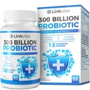 Probiotic 300 억 CFU - Digestive & Gut, Immune, Bloating Health - 여성과 남성을위한 Probiotics - 매일 Dairy 무료, 선반 안정 - 60 개