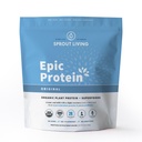 Sprout 생활 식물 기반 단백질 & Superfoods 분말, Original, Unflavored | 유기 단백질 분말, Vegan, Non Dairy, Non-GMO, Gluten Free, Sugar Free, Perfect Keto Drink Mix (5 lb)
