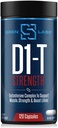 D1-T 힘 테스토스테론 부스터 남자 질량 게인더 D-Aspartic 산 - 몬스터 근육 질량 건물 - 에스트로겐 신진 대사 근육 성장 (120 캡슐)의 시험 부스터 억제