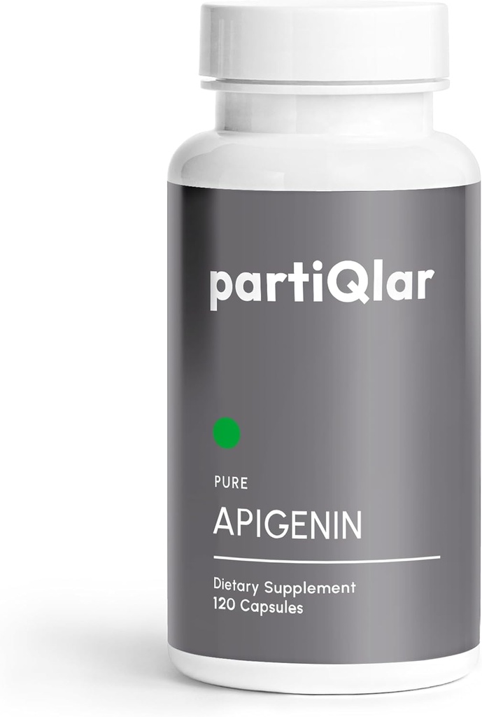Apigenin, 서빙 당 100mg, 60 캡슐 - 순수 - 98.7% 안정화 - 활성 Bioflavonoids 및 산화 방지제 - 비 GMO