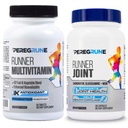 Runner Multivitamin & Joint Support Supplement - 산화 방지제, 비타민 B 복합체, 건강, 에너지, 내구시간, 회복을위한 Probiotics - 글루코사민 Chondroitin, MSM - GMP 실행 보조제