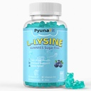 L-Lysine Gummies 1000mg, Immune 지원, 피부 & 입술 건강을 위한 1개의 여분 힘, 아이 성인을 위한 Chewable Lysine 보충교재, 60 조사