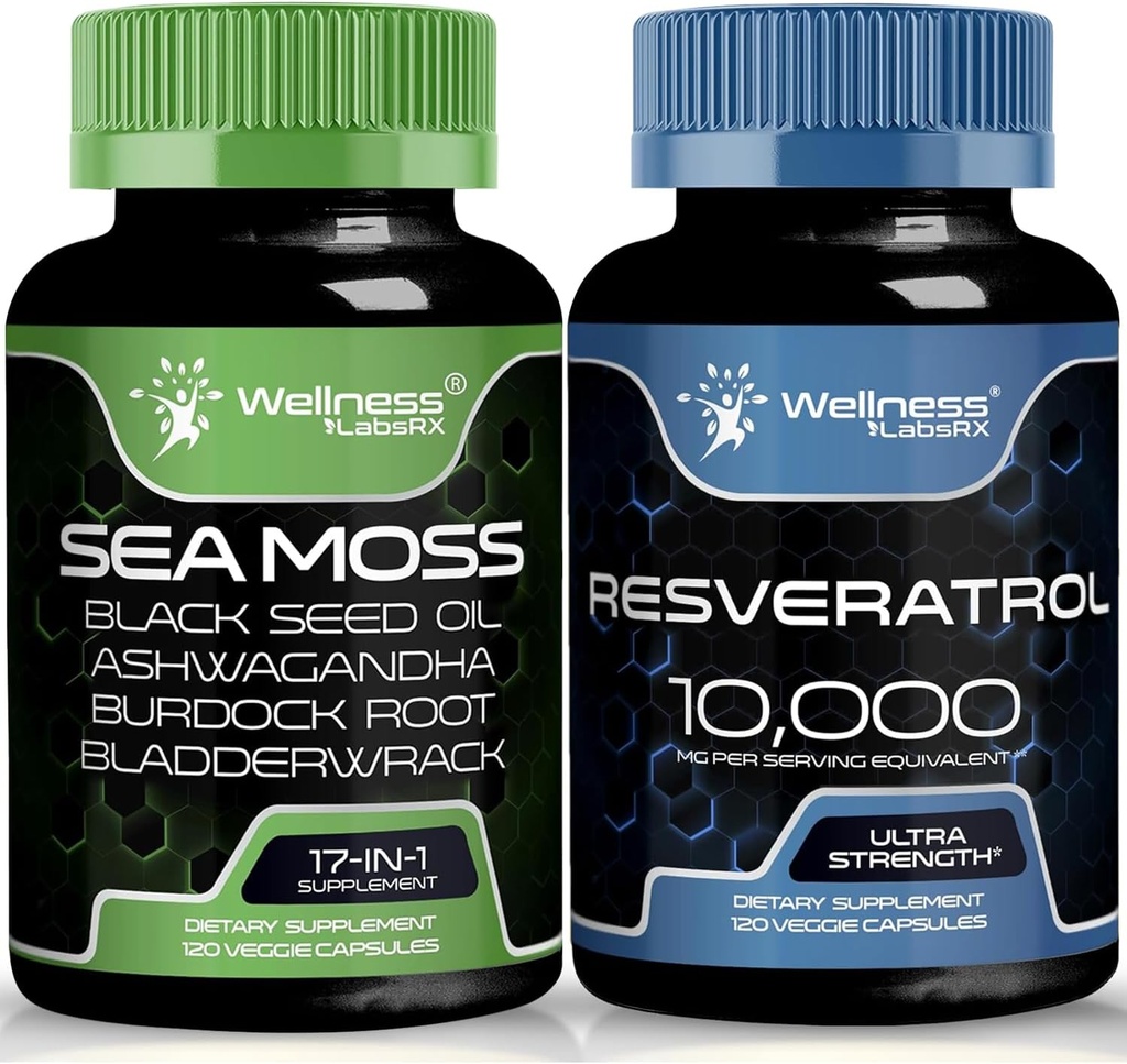 WELLNESS LABSRX Resveratrol 캡슐