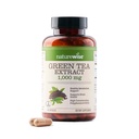 NatureWise 녹차 추출물 캡슐 1000 mg - 50% EGCG & 98% 폴리페놀 - 여분 힘 녹차 알약 - 심장 건강 & 에너지를 위한 산화 방지제 - 채식주의자, 비 GMO - 60 조사 [30 일 공급]